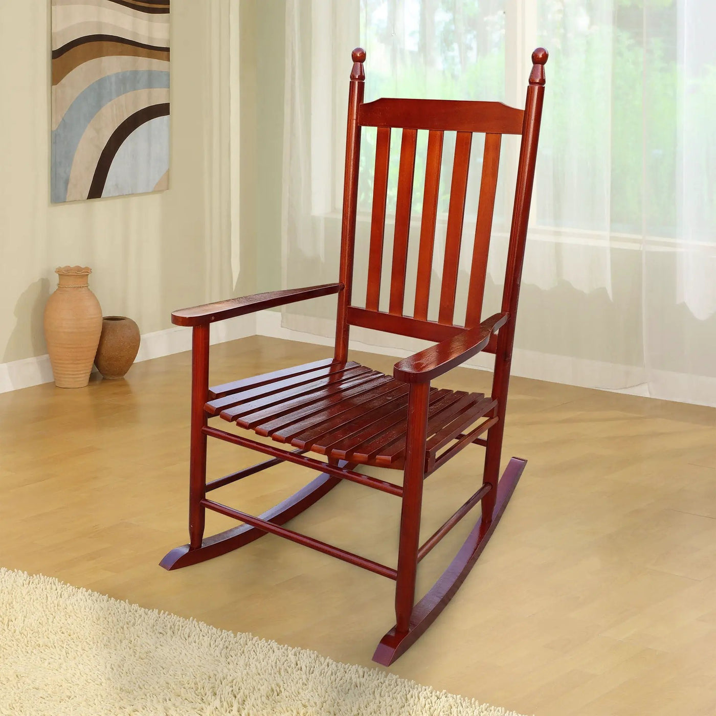 Wooden Porch Rocker Chair by HouseOfZazla