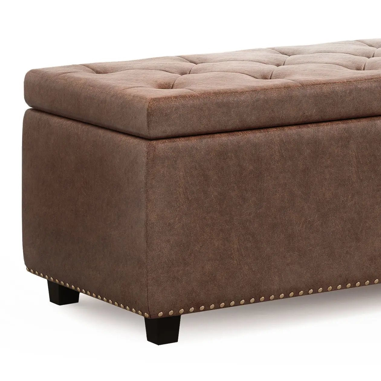 Hamilton - Upholstered Storage Ottoman by HouseOfZazla