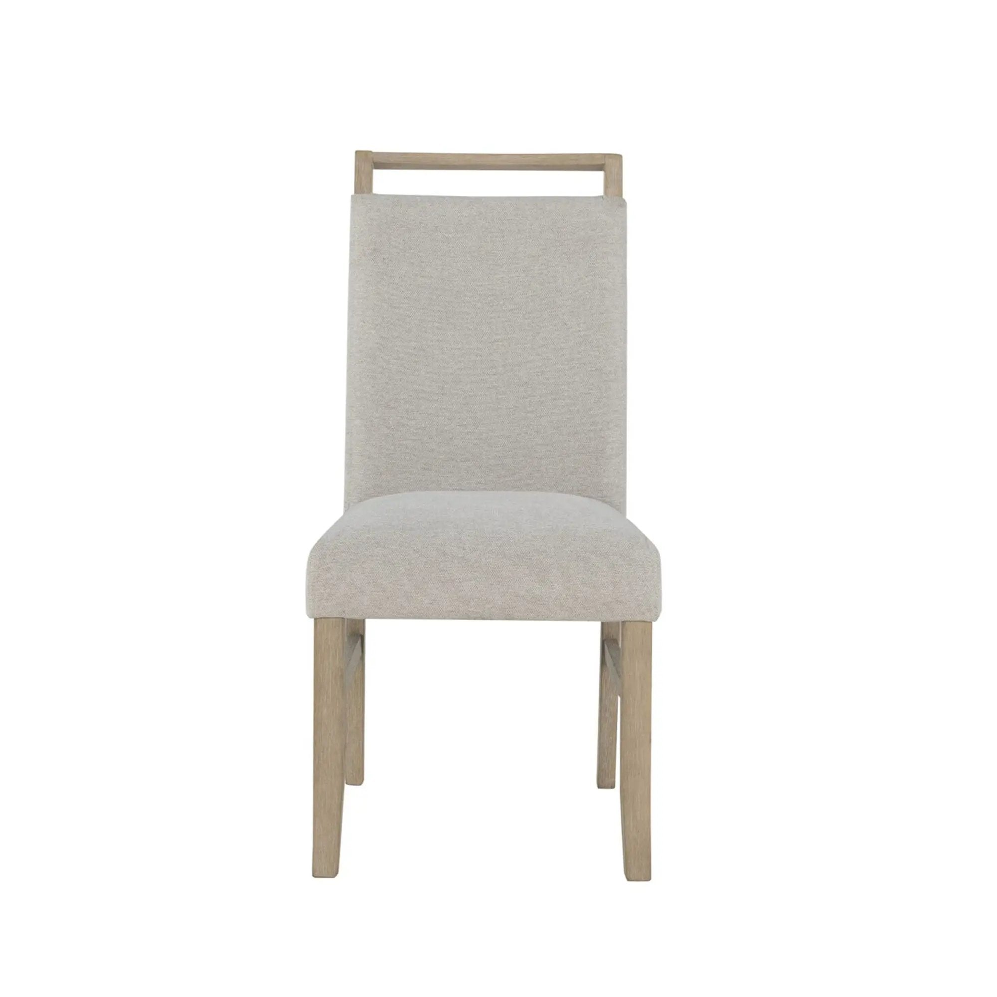 Vanilla - Real Marble Dining Table And Chair Set With Upholstery - Beige / Natural by Unique Piece Furniture