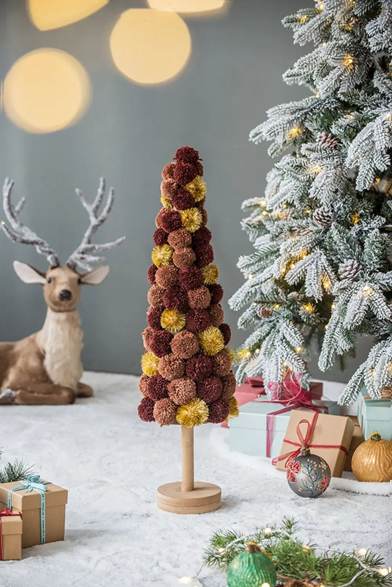 Tall Tree Christmas Table Decor, Coffee by HouseOfZazla