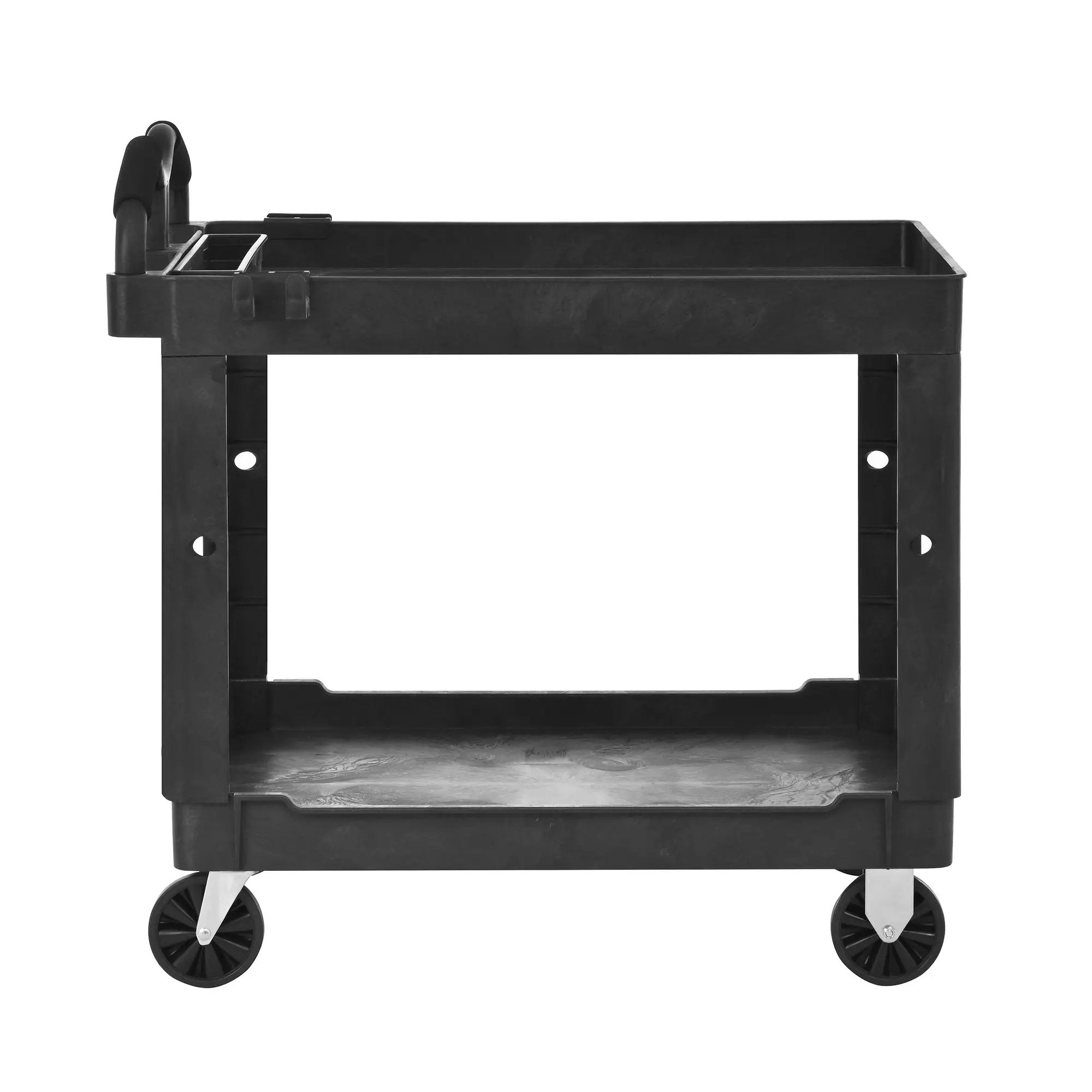 Heavy Duty Tray Top Service Cart with Wheels by HouseOfZazla