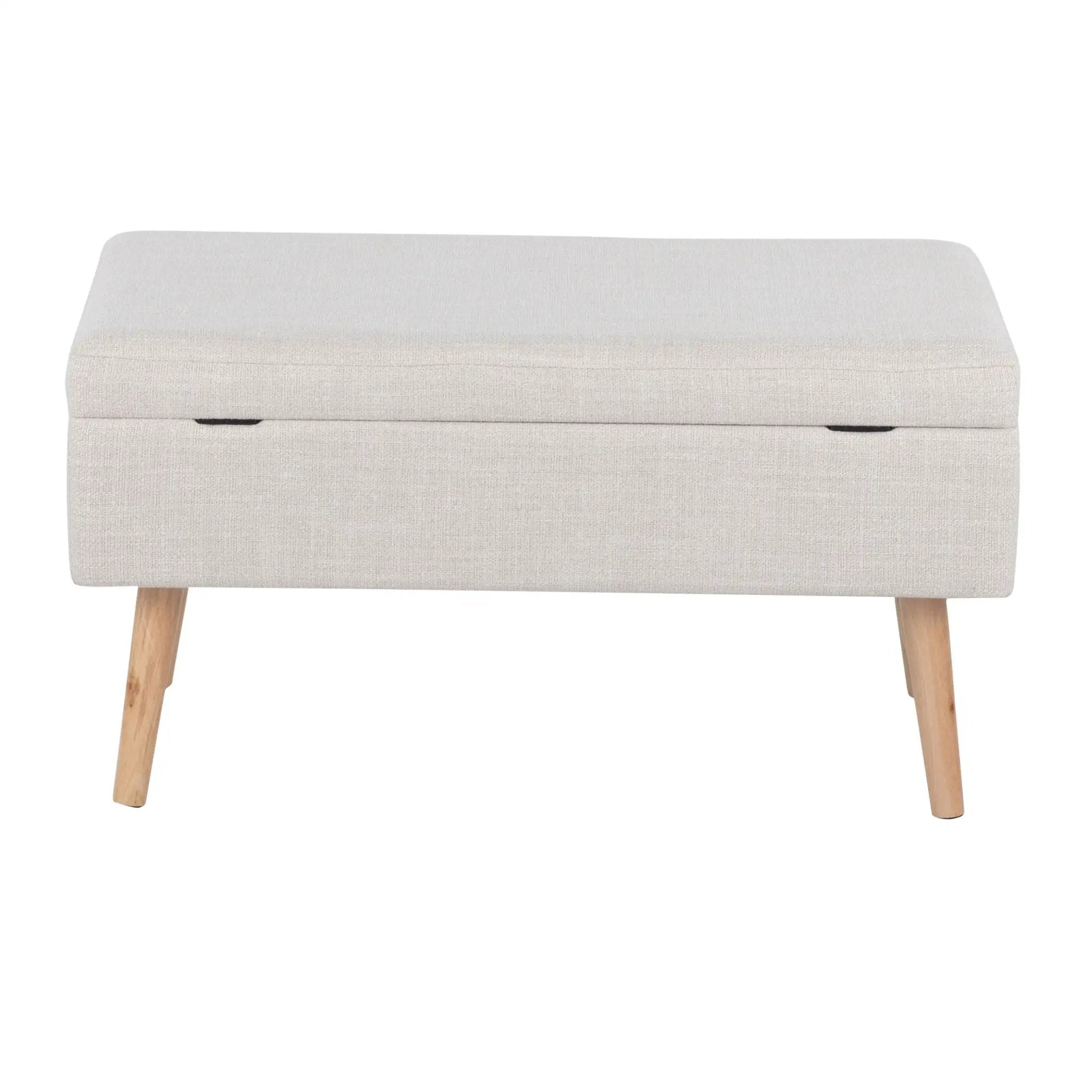 Versatile Storage Contemporary Bench by Unique Piece Furniture