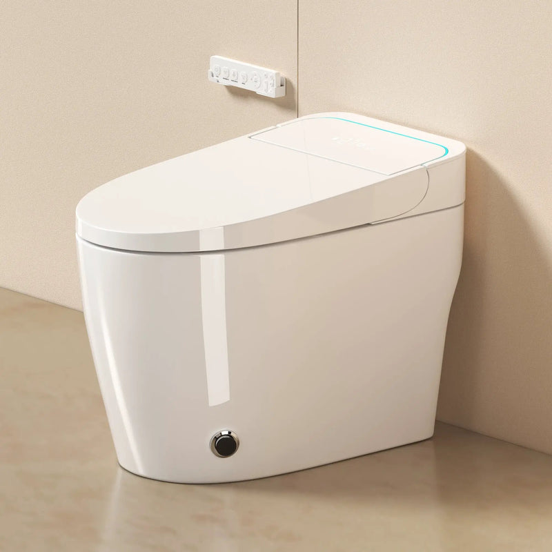 Unique Smart One-Piece Toilet with Bidet and Auto Seat by HouseOfZazla