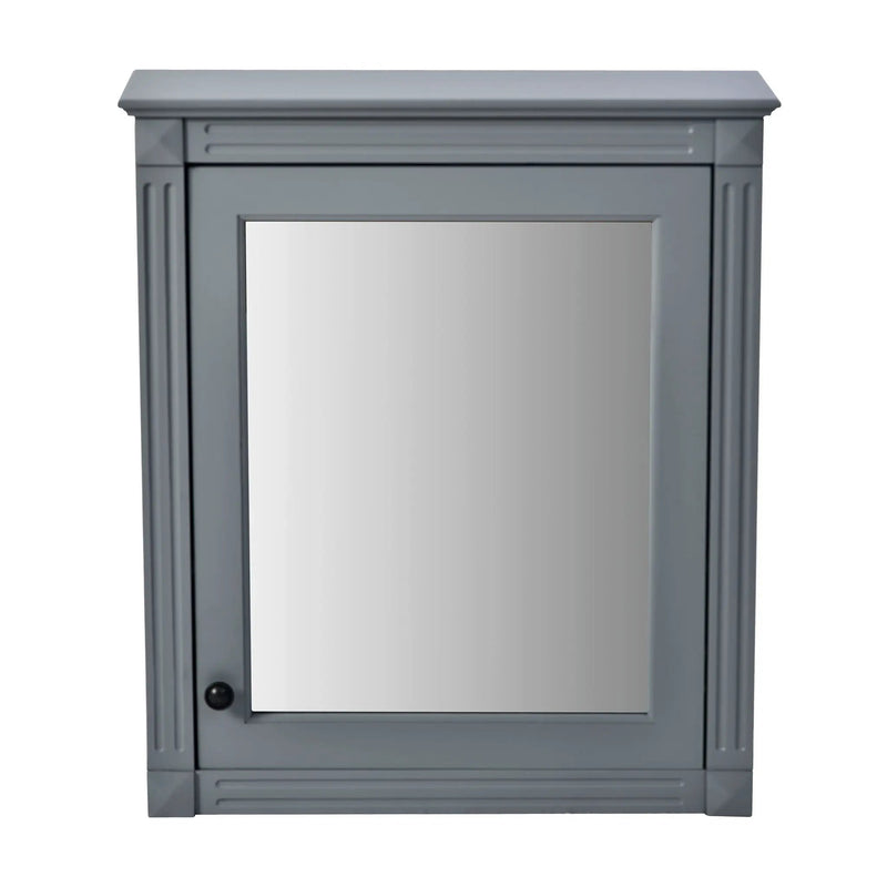 Wall Mounted Bathroom Storage Cabinet With Mirror, Medicine Cabinet With Height Adjustable Shelf by Unique Piece Furniture