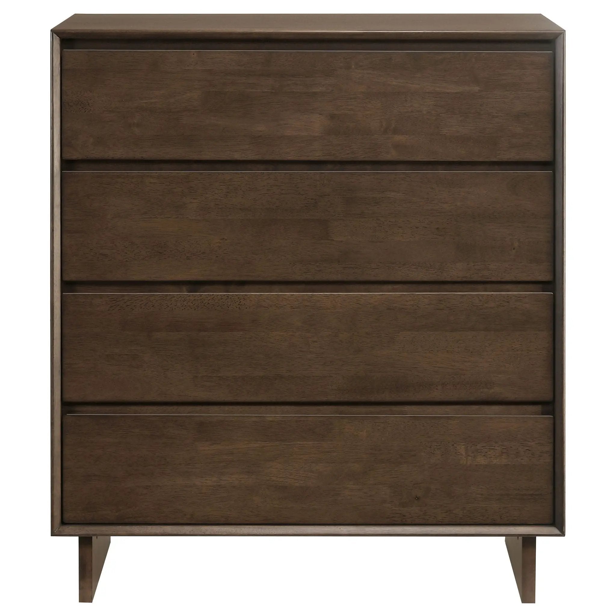 Glenwood 4-drawer Chest of Drawers Warm Brown by Unique Piece Furniture
