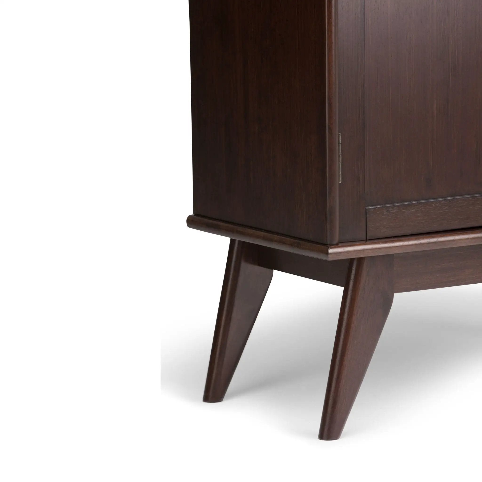 Draper - Low Storage Cabinet - Medium Auburn Brown by Unique Piece Furniture