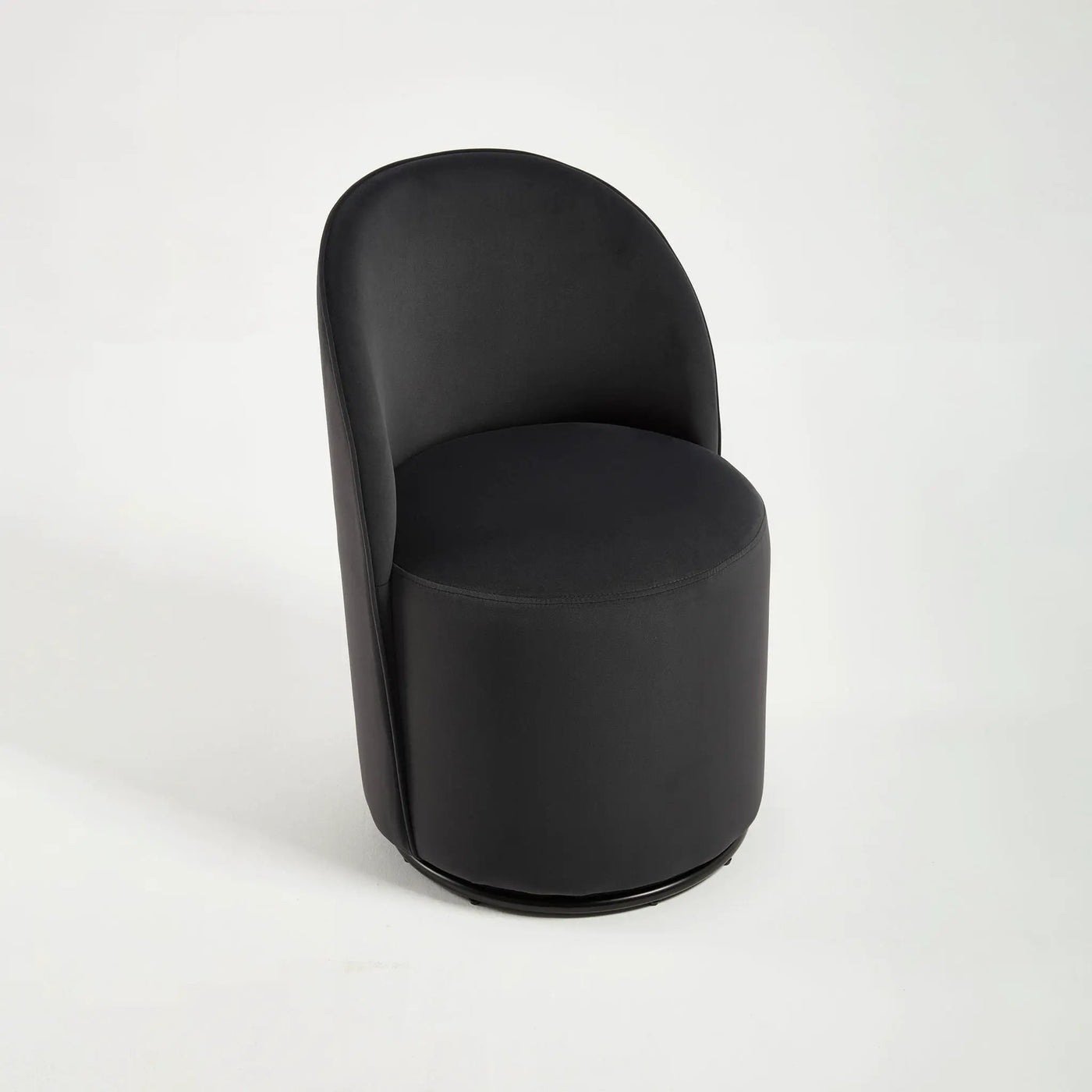 360 Degree Swivel Armless Dining Barrel Chair by Unique Piece Furniture