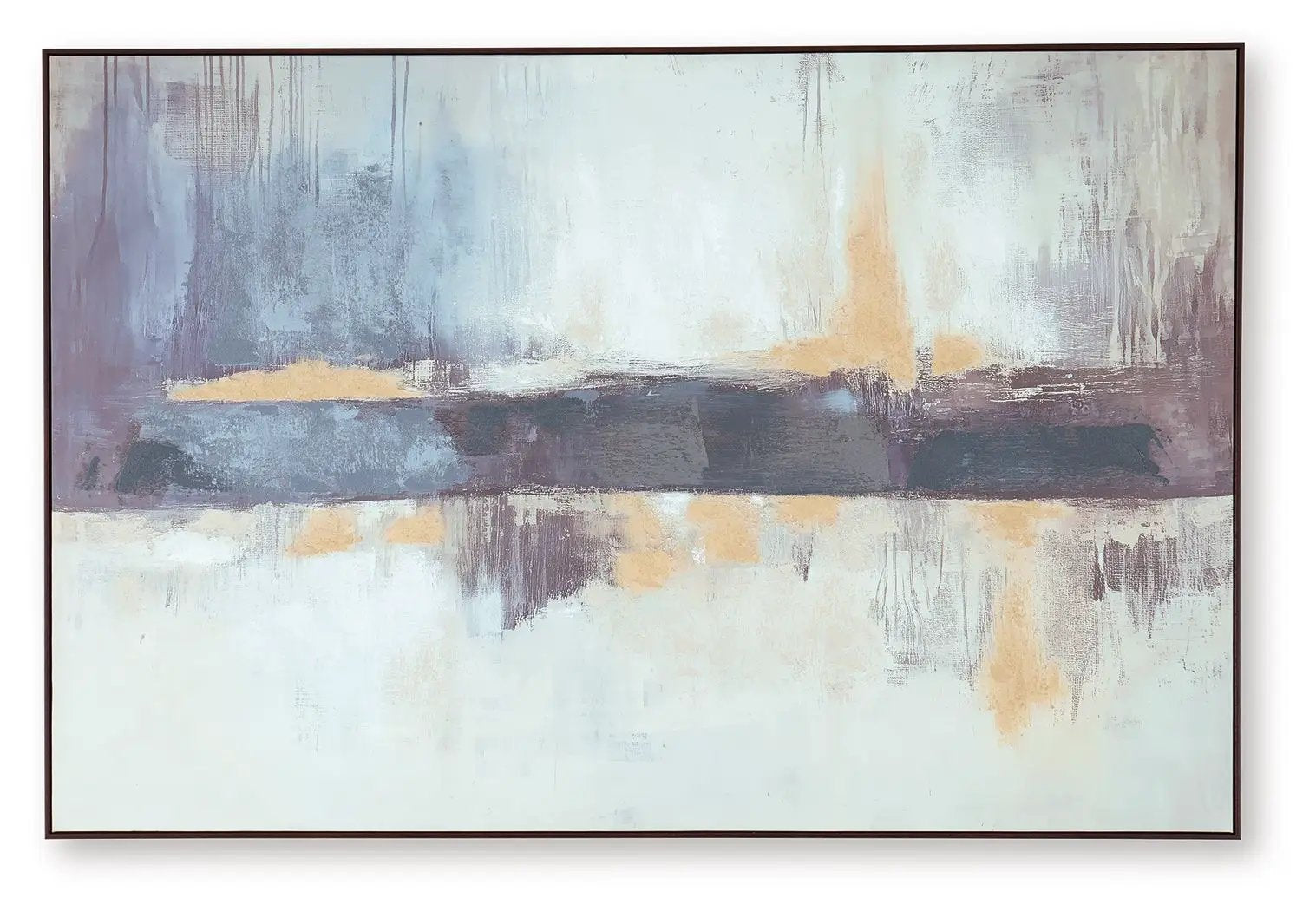 Gatesford - Wall Art - Blue / White / Tan by Unique Piece Furniture