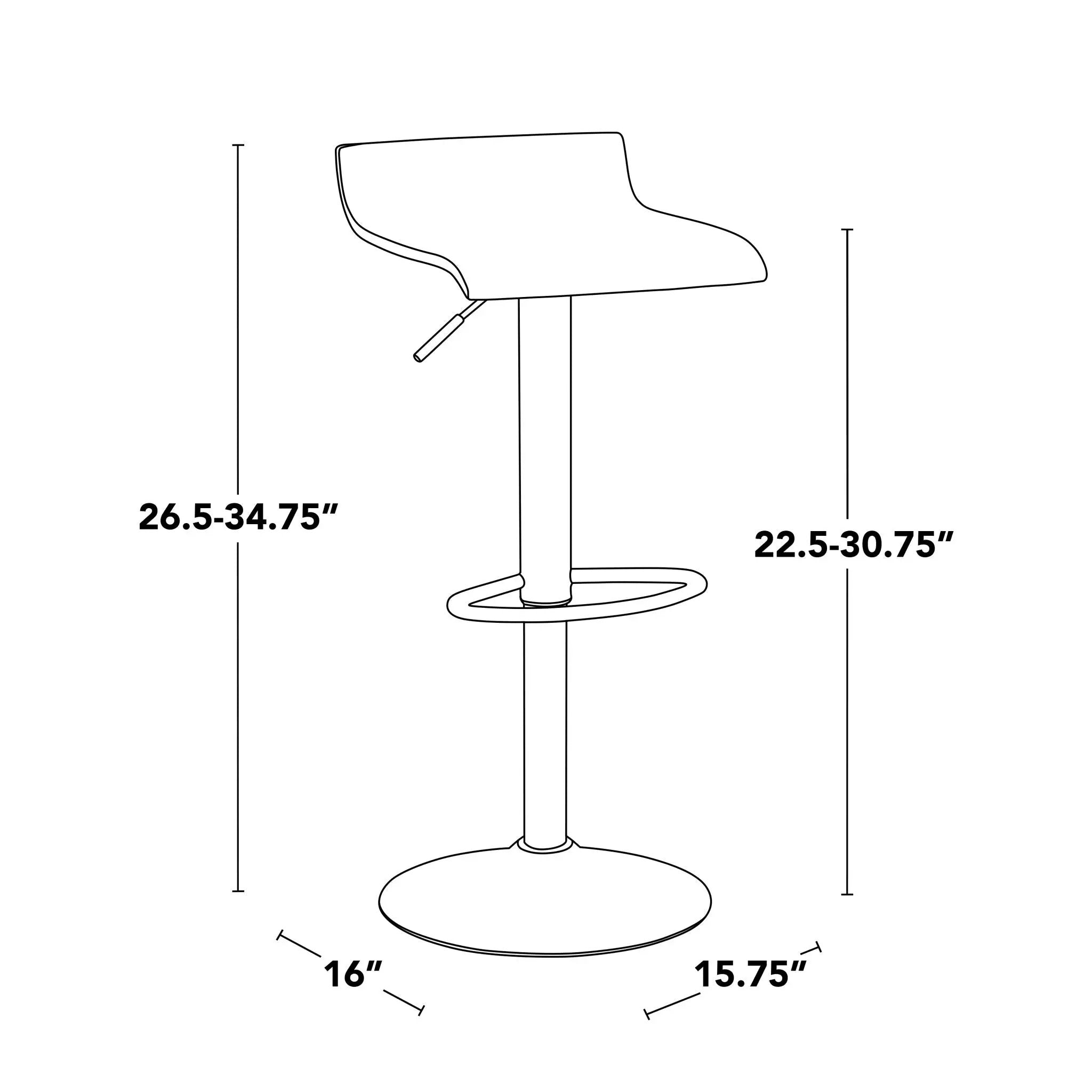 Ale - Industrial Barstool (Set of 2) by HouseOfZazla