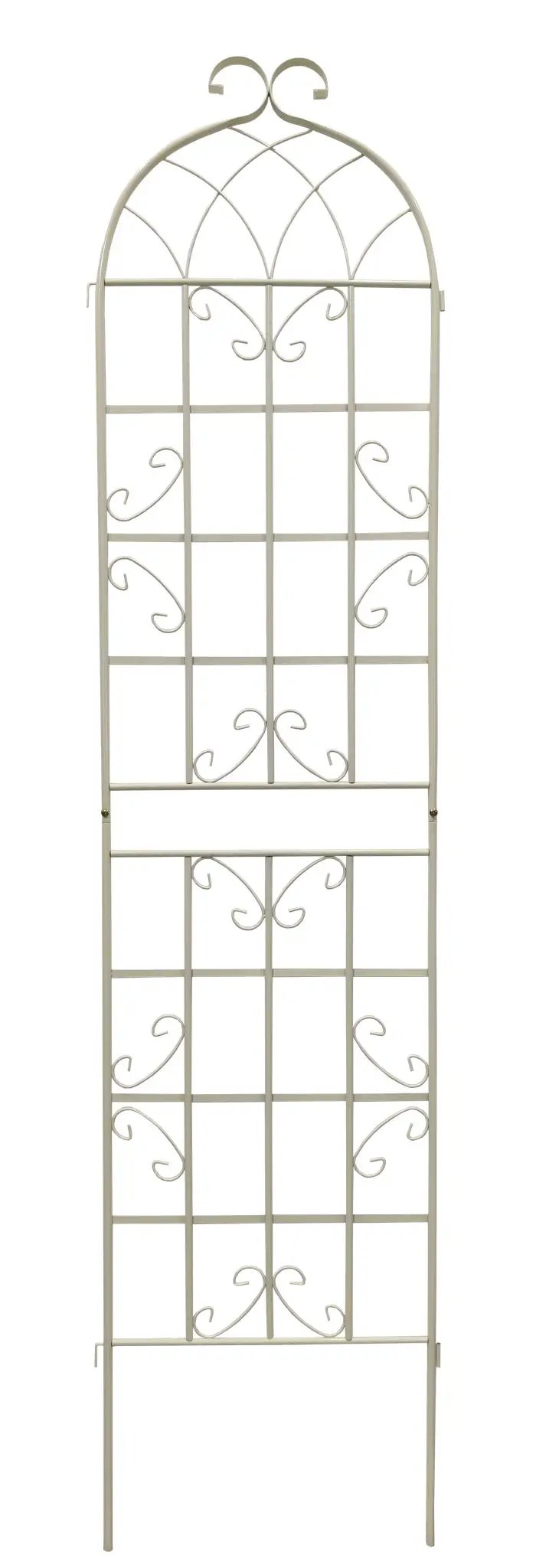 Metal Garden Rustproof Trellis For Climbing Plants Outdoor Flower Support by HouseOfZazla