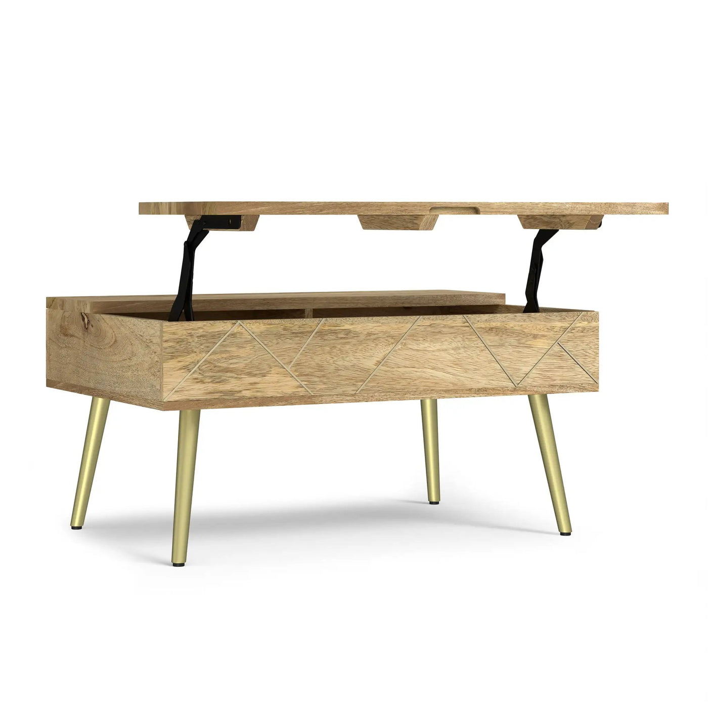 Jager - Lift Top Coffee Table Handcrafted by HouseOfZazla