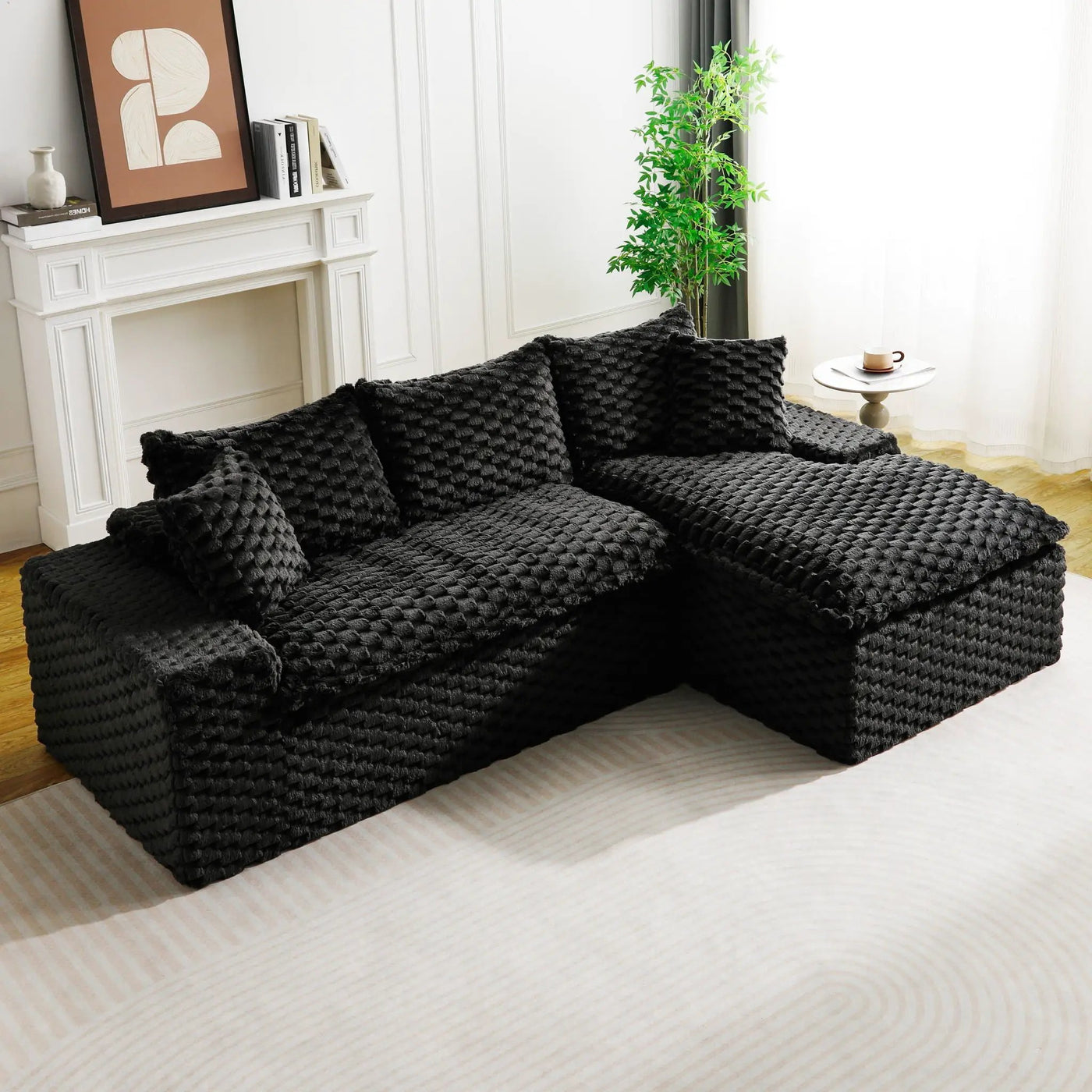 Modular Sofa, Convertible Twin Seat With Chaise Lounge by HouseOfZazla