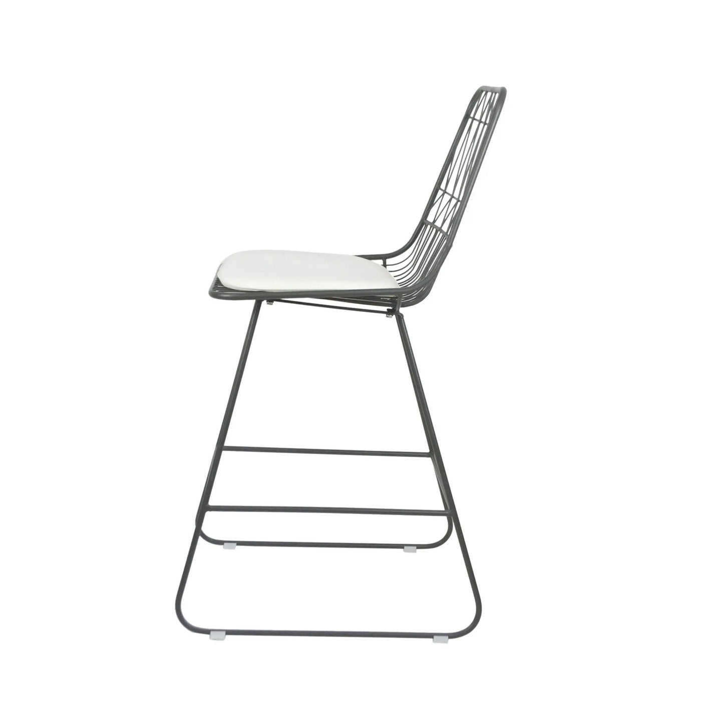 Yearning Iron Counter Stool With Water Resistant Cushion by HouseOfZazla
