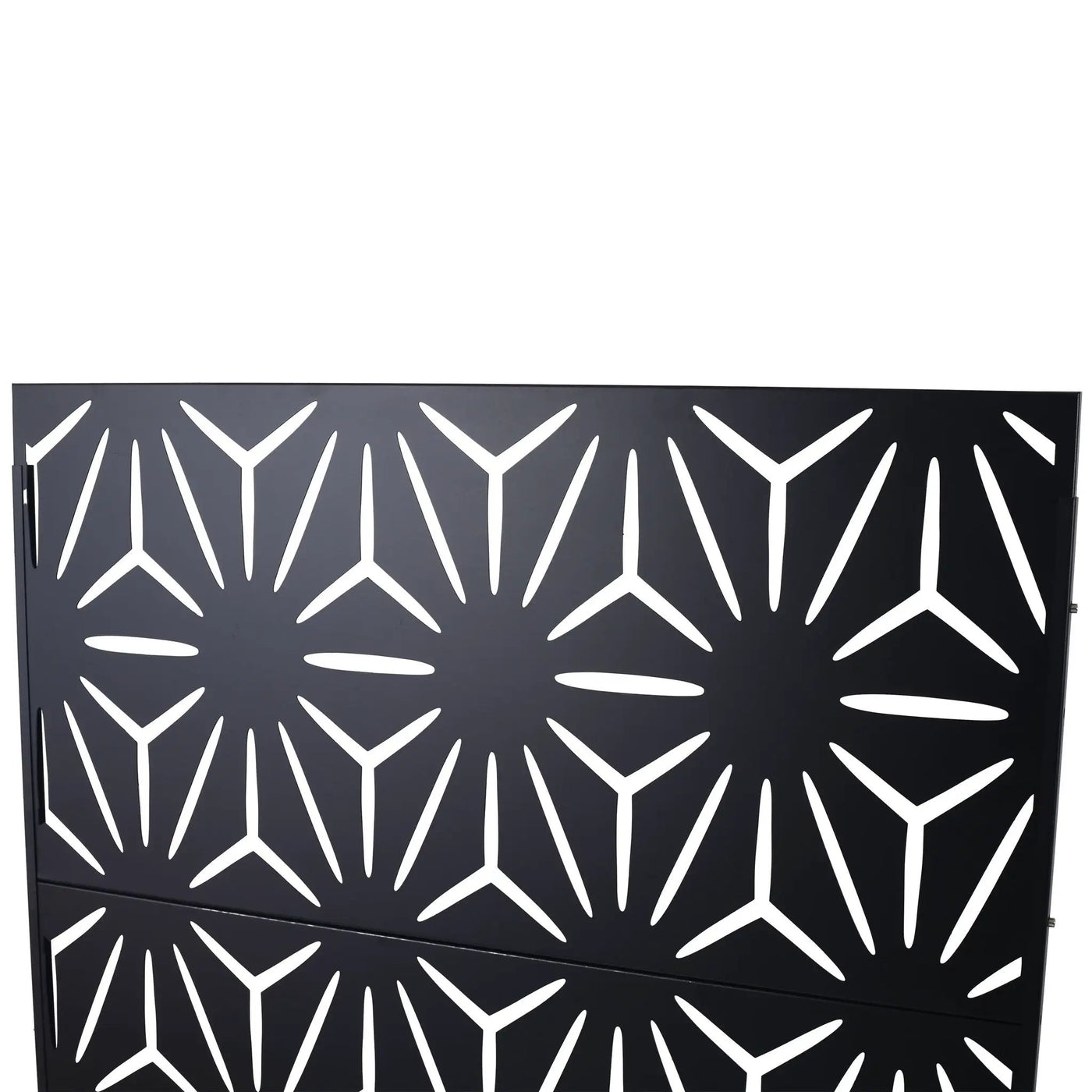 Outdoor & Indoor Metal Privacy Screen, Freestanding Decorative Panels by HouseOfZazla