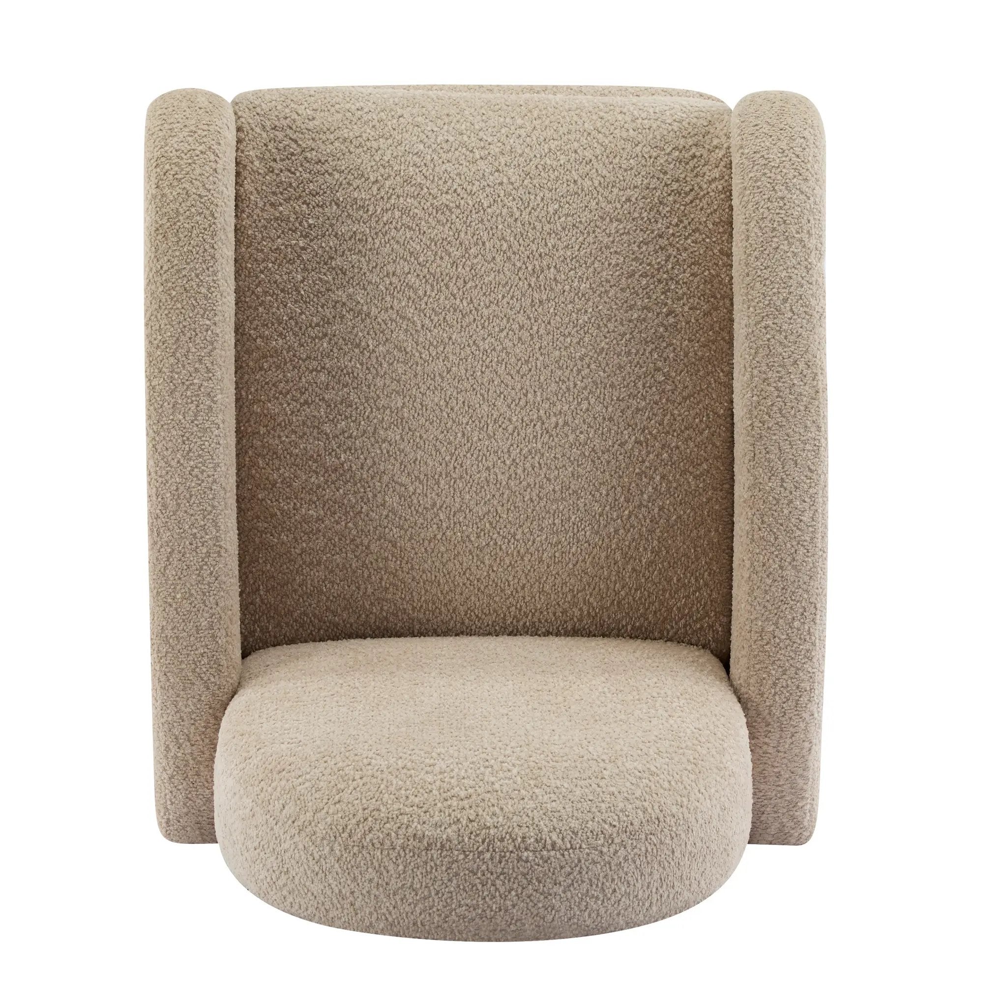 360 Swivel and Glider Recliner Chair - Almond by HouseOfZazla