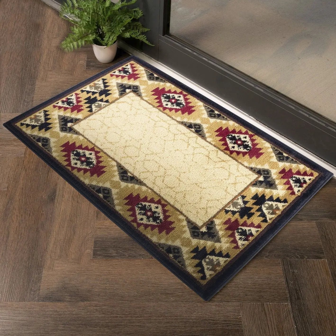 Tribes - GC_YLS4007 Southwest Area Rug by HouseOfZazla