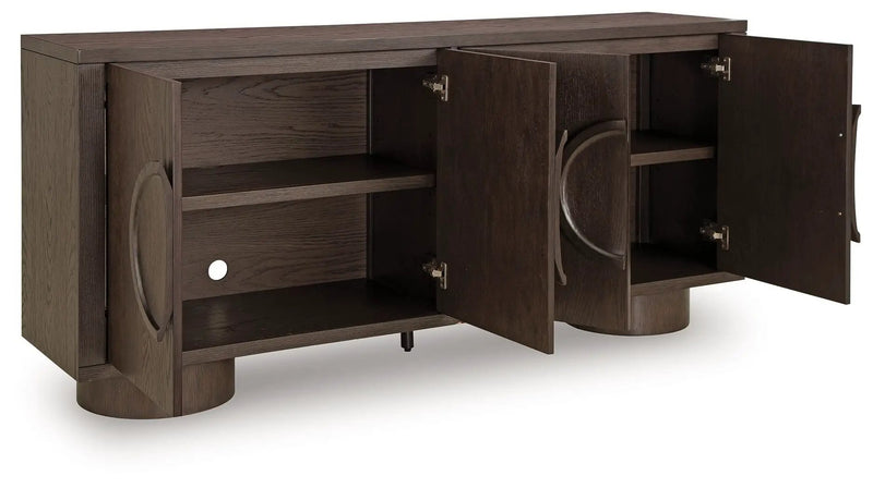 Veeda - Accent Cabinet - Dark Brown by Unique Piece Furniture