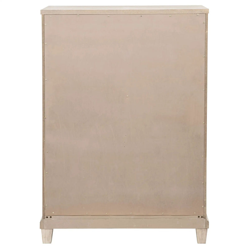 Pembroke 5-drawer Chest of Drawers Washed Oak by Unique Piece Furniture