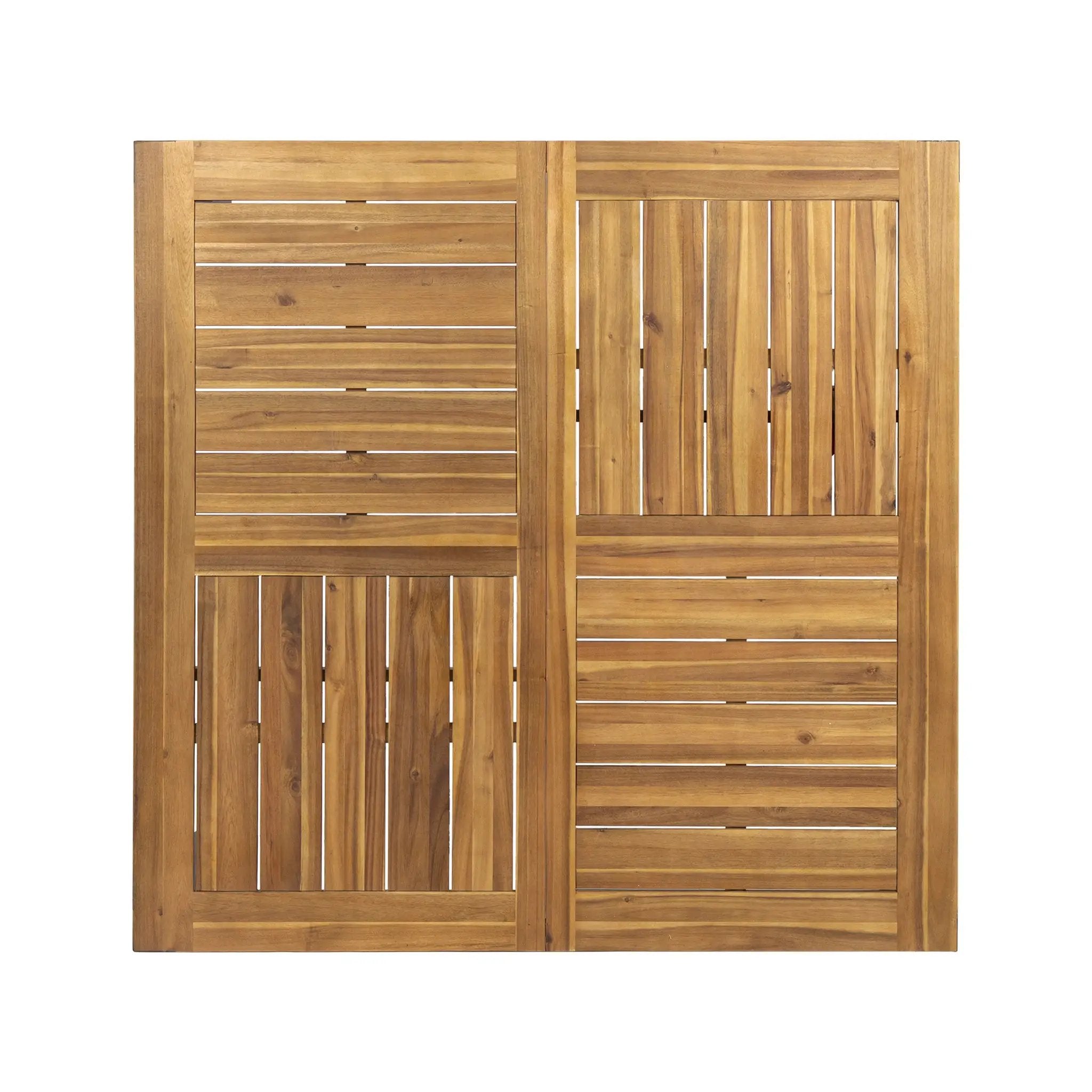 9-Piece Acacia Wood Outdoor Patio Dining Set by HouseOfZazla