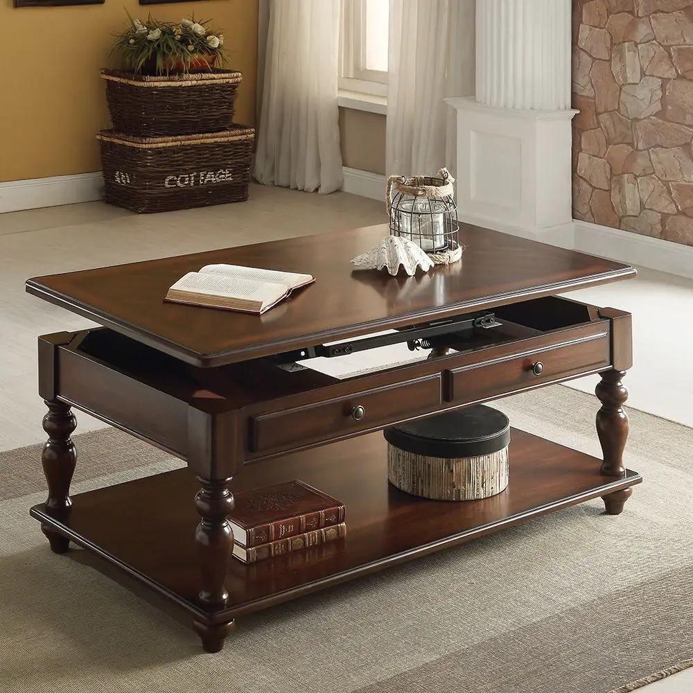 Farrel - Coffee Table With Lift Top - Walnut by Unique Piece Furniture