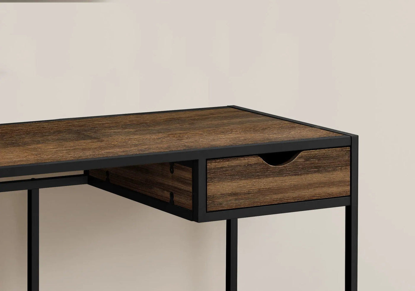Computer Desk for Home Office, Laptop, 1 Storage Drawer, Contemporary & Modern by HouseOfZazla