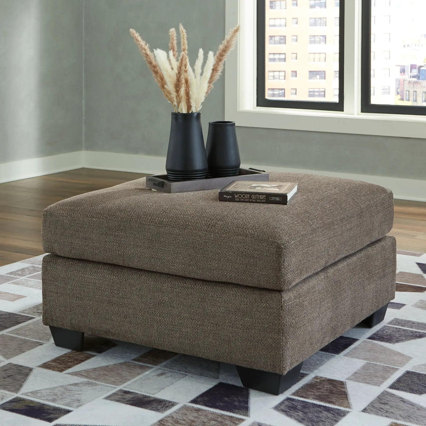 Mahoney - Oversized Accent Ottoman by Unique Piece Furniture