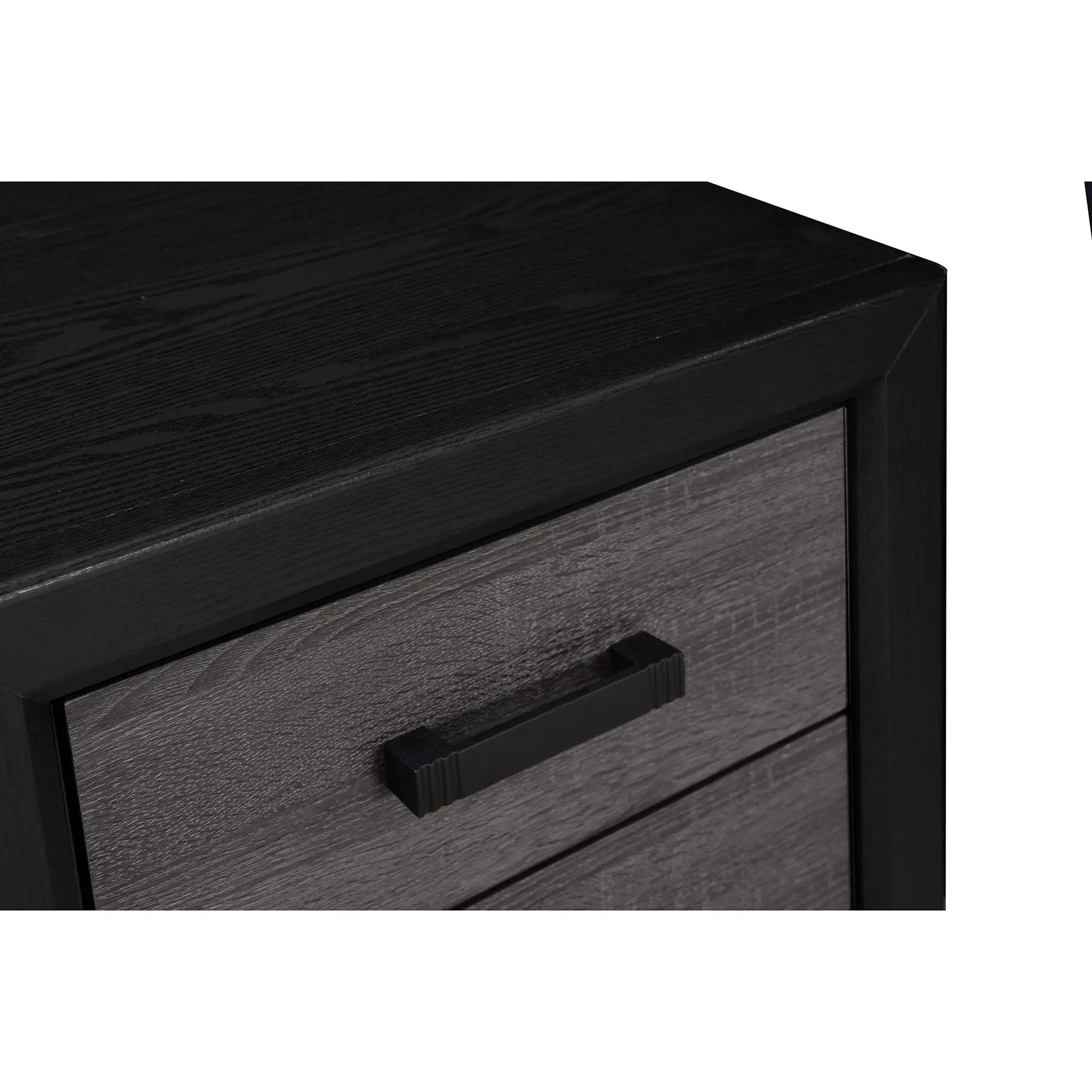 Soluto - Nightstand - Gray / Black by HouseOfZazla