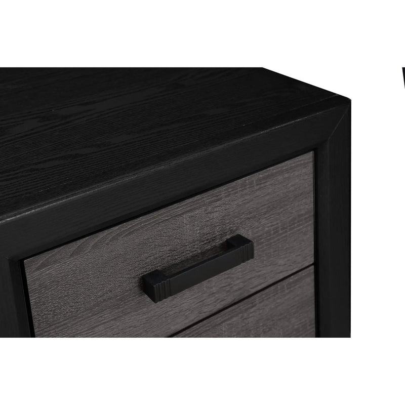 Soluto - Nightstand - Gray / Black by HouseOfZazla