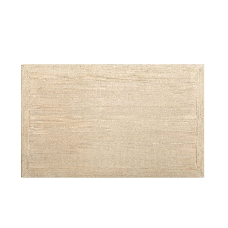Ellis - Open Frame Coffee Table With Lower Shelf - Natural by HouseOfZazla