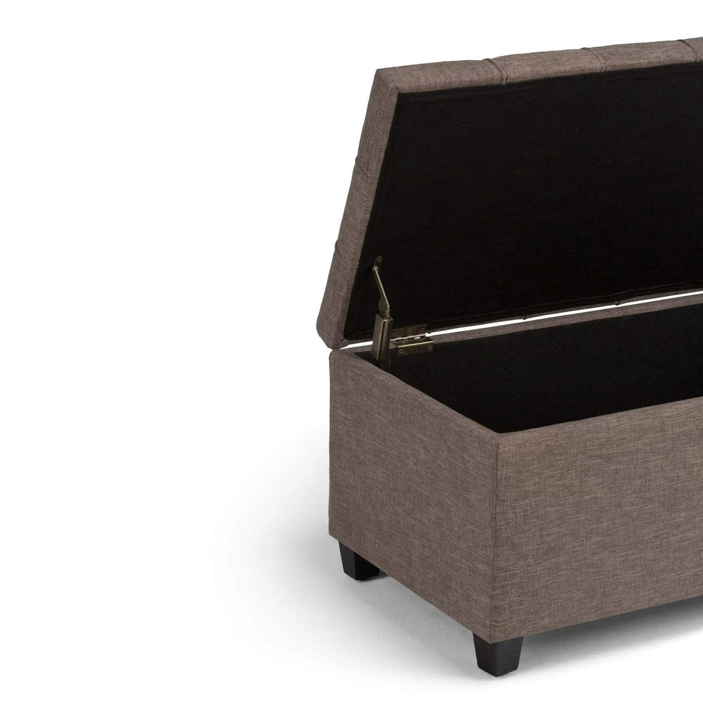 Sienna - Upholstered Storage Ottoman Bench by HouseOfZazla