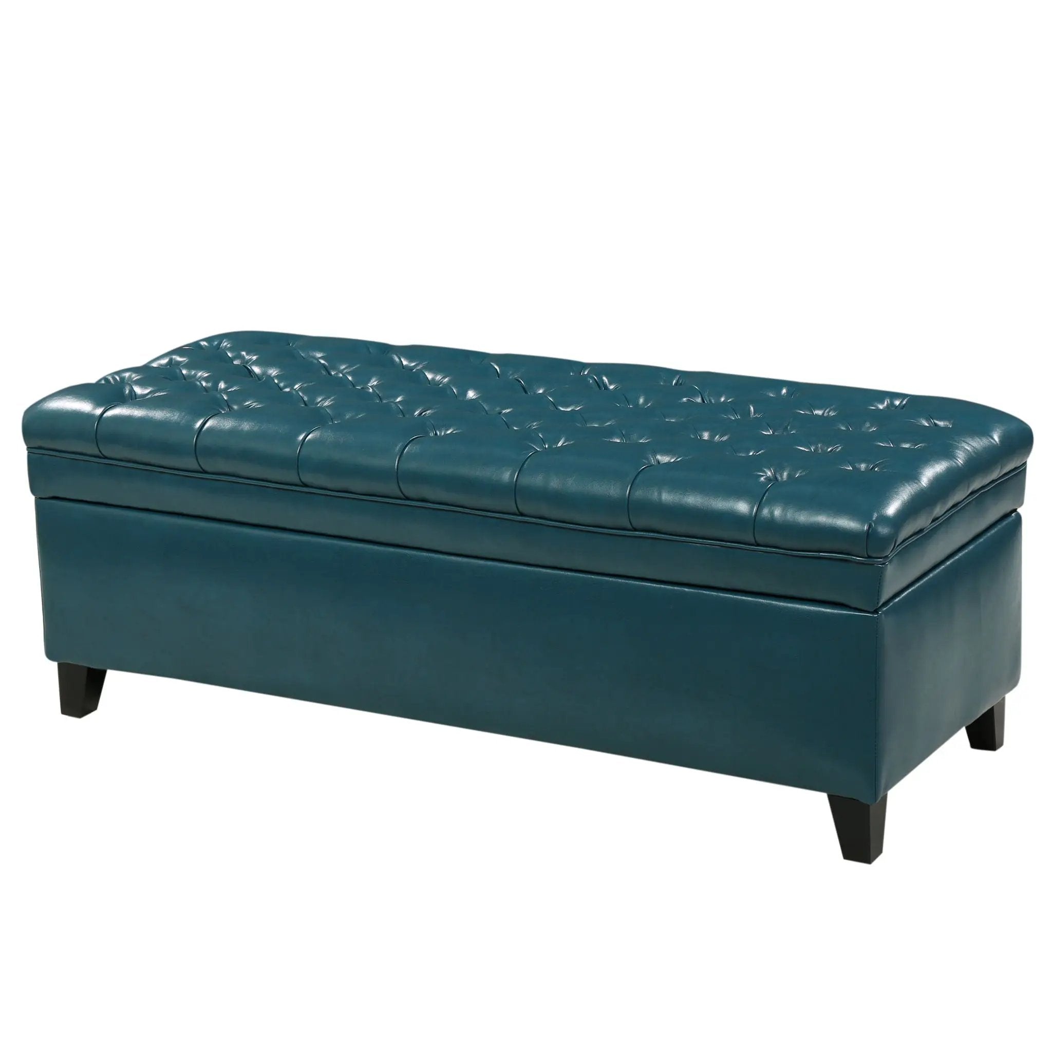 Juliana Storage Ottoman With Birch Legs by HouseOfZazla