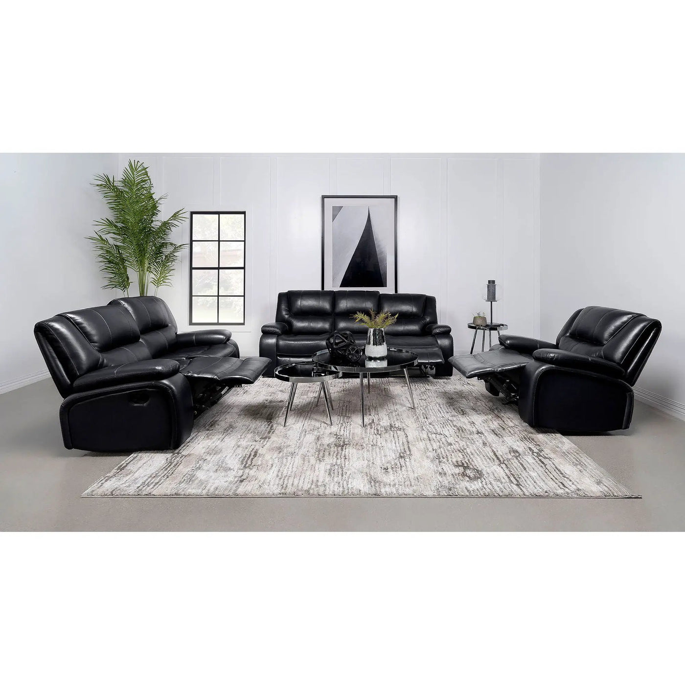 Elodie - Reclining Sofa Set With Manual Recline by HouseOfZazla