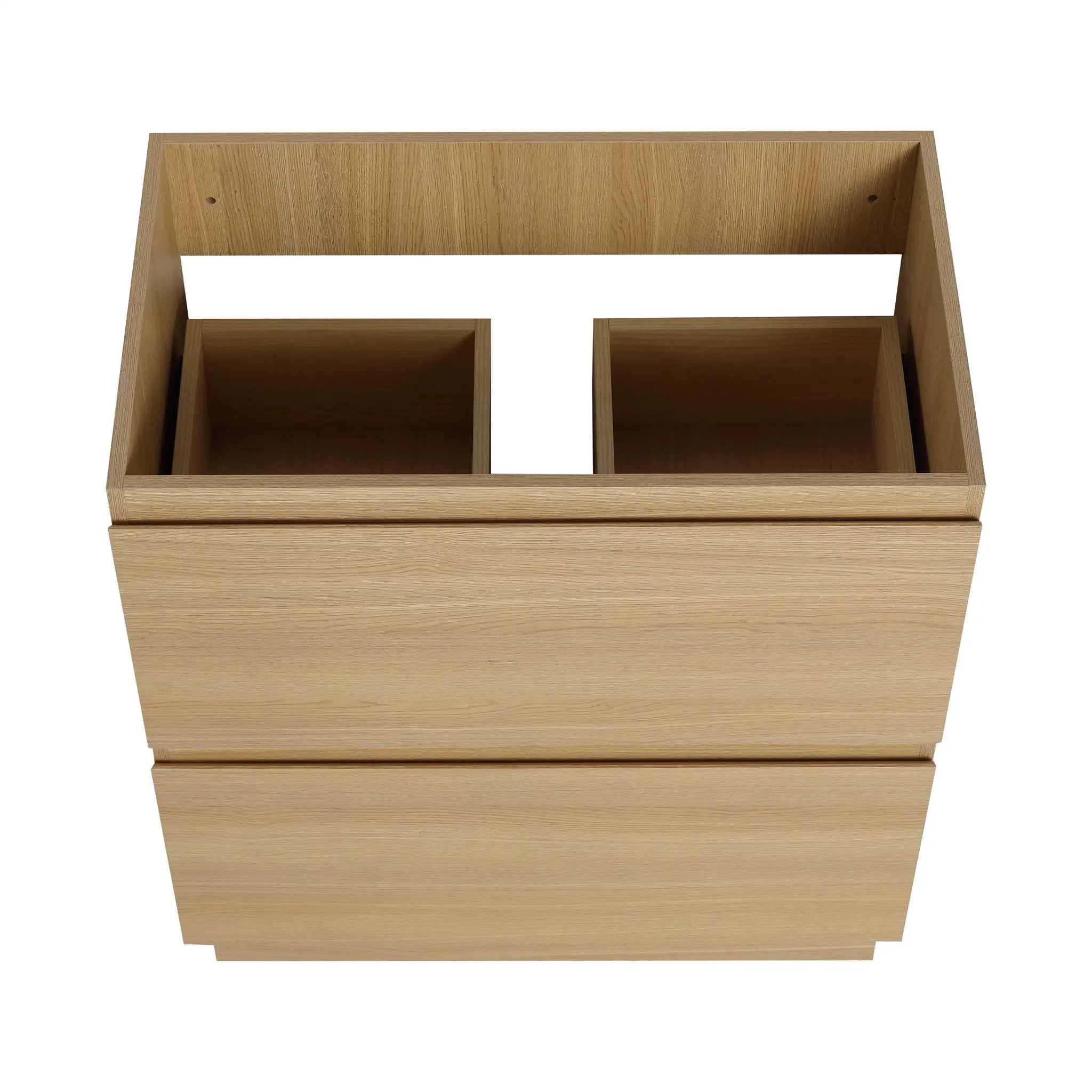 Modern Freestanding Bathroom Vanity Cabinet With Double Drawer by Unique Piece Furniture