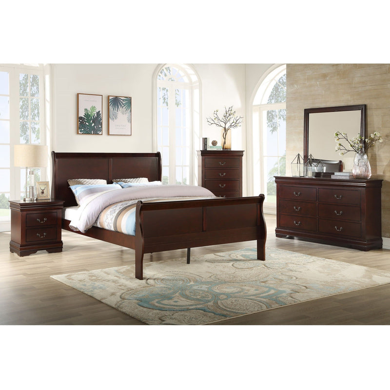Contemporary Cherry Chest with Five Drawers - Solid Wood, Ample Storage, photo 4 of 6
