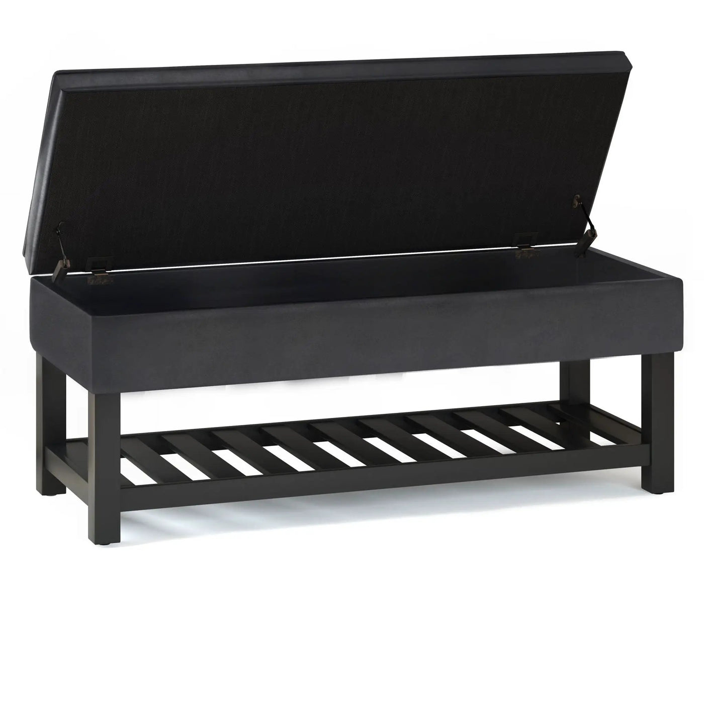 Cosmopolitan - Storage Ottoman Bench With Open Bottom by HouseOfZazla