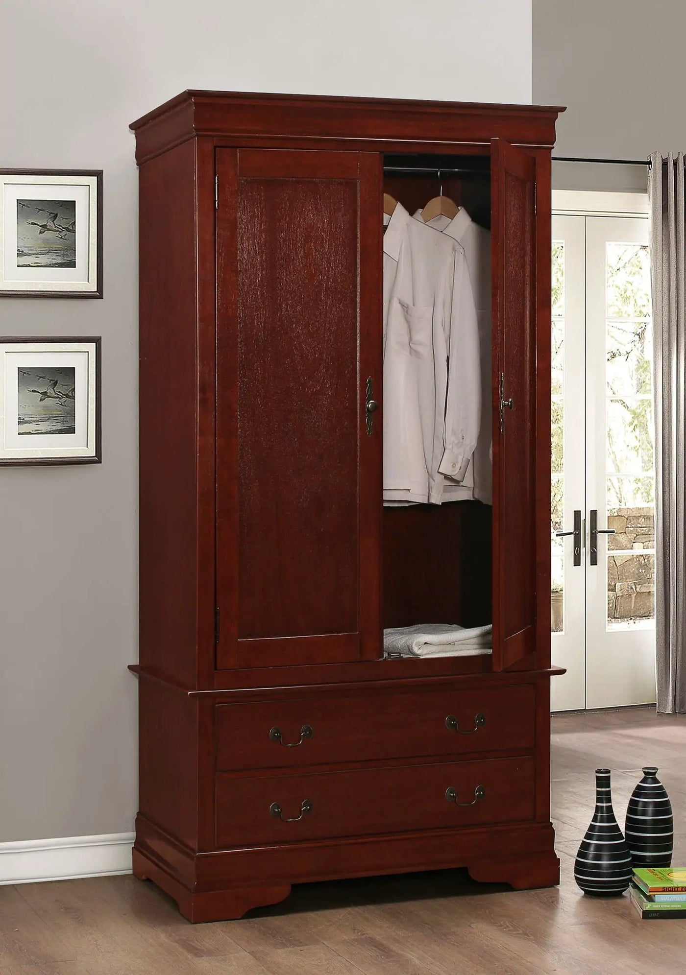 Elegant Traditional Armoire by HouseOfZazla
