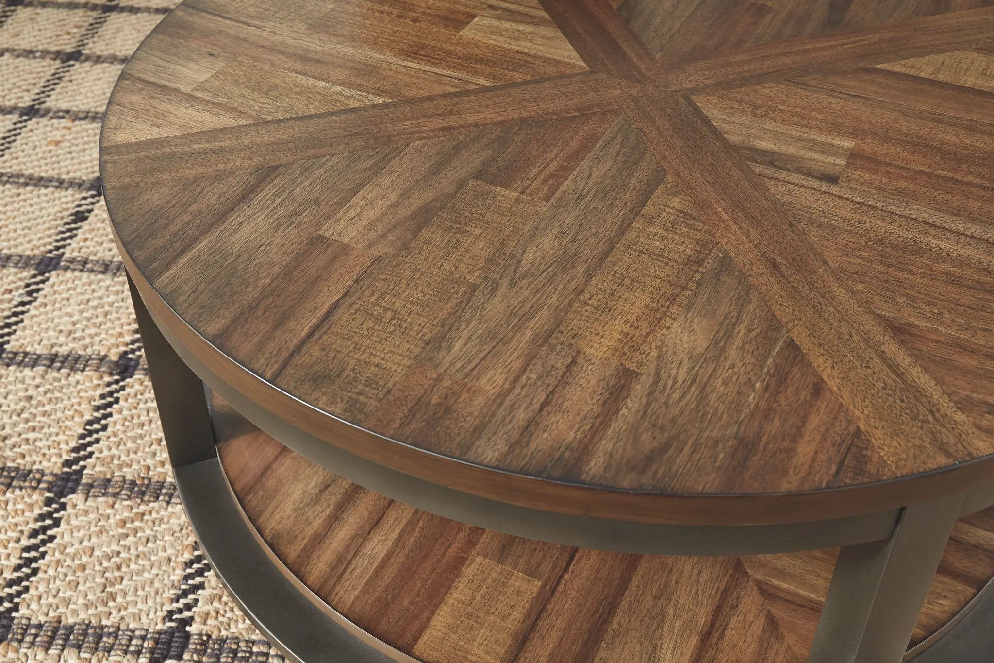 Roybeck - Occasional Table Set (Set of 3) - Light Brown / Bronze by Unique Piece Furniture