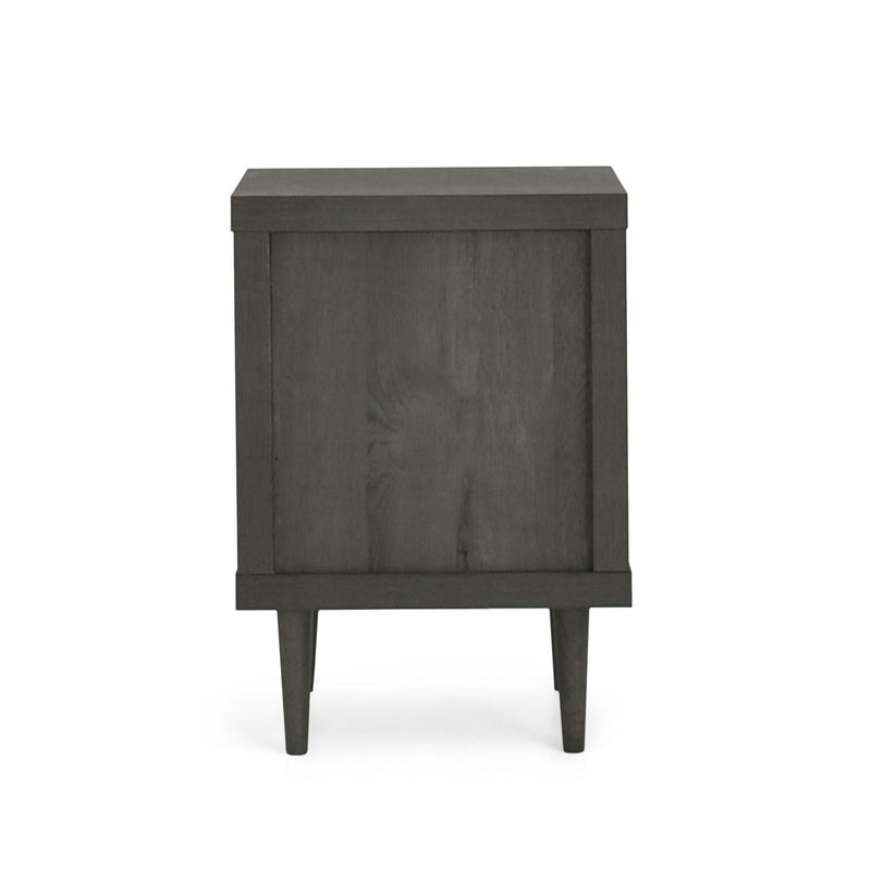 Nystrom Mid Century Modern 2 Drawer Nightstand by HouseOfZazla
