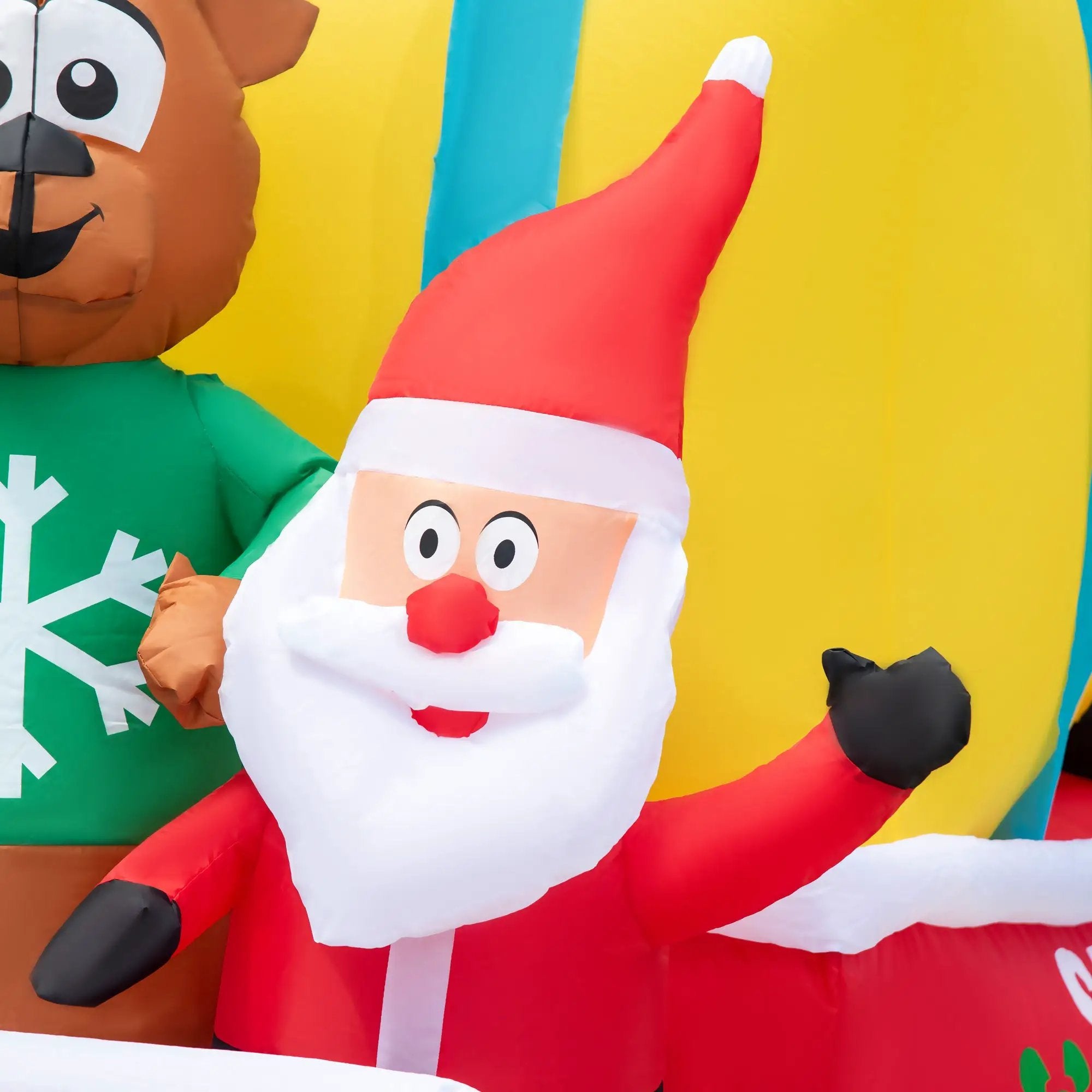 Outsunny 9ft Christmas Inflatables Outdoor Decorations by HouseOfZazla