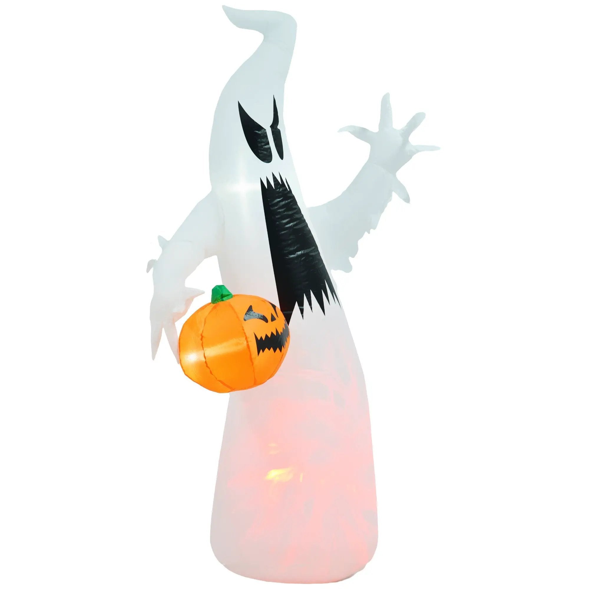 5.9' Towering LED-Lit Inflatable Ghost by HouseOfZazla