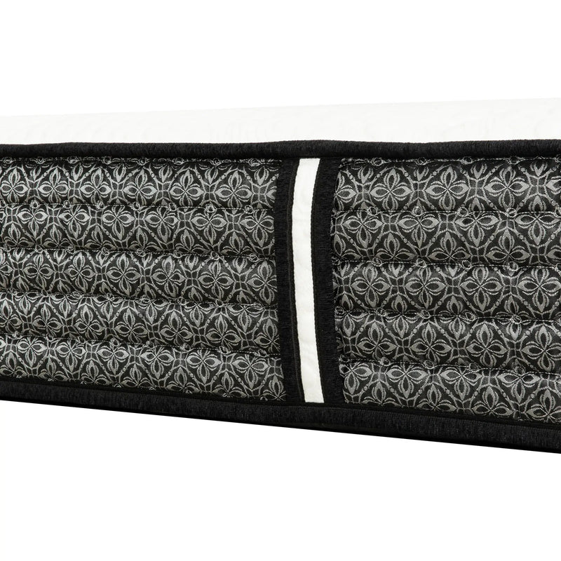 12" Premium Hybrid Mattress In A Box Soft Gel Memory Foam Top With Cooling Technology - Gray / White - Queen by Unique Piece Furniture