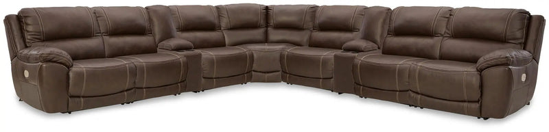 Dunleith - Power Reclining Sectional by Unique Piece Furniture