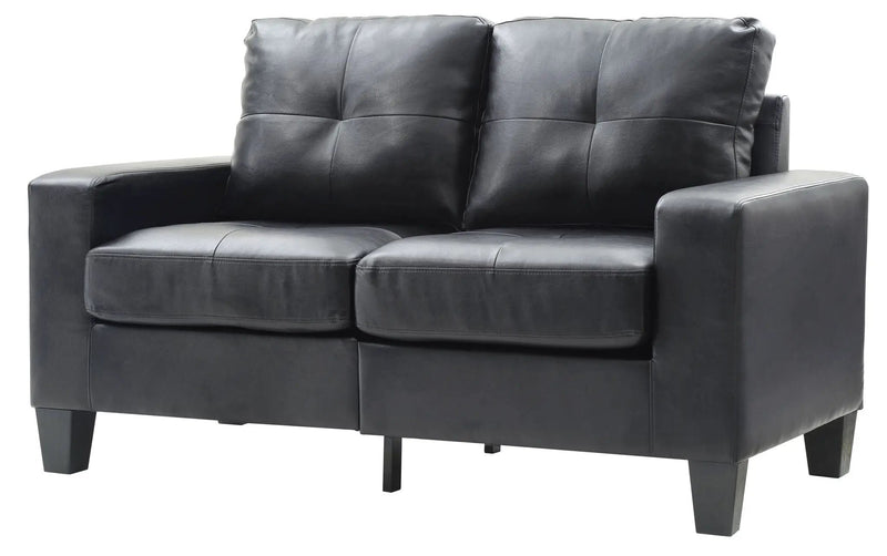 Newbury - Track Arm Loveseat For Cozy Spaces by HouseOfZazla