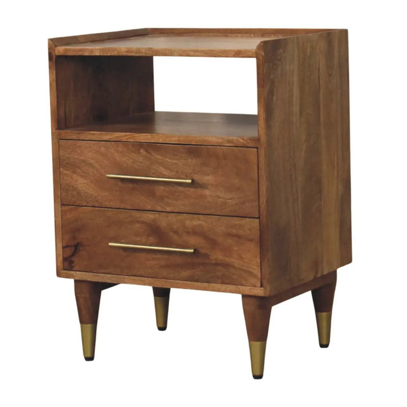 Solid Wood Valenza Nightstand by HouseOfZazla