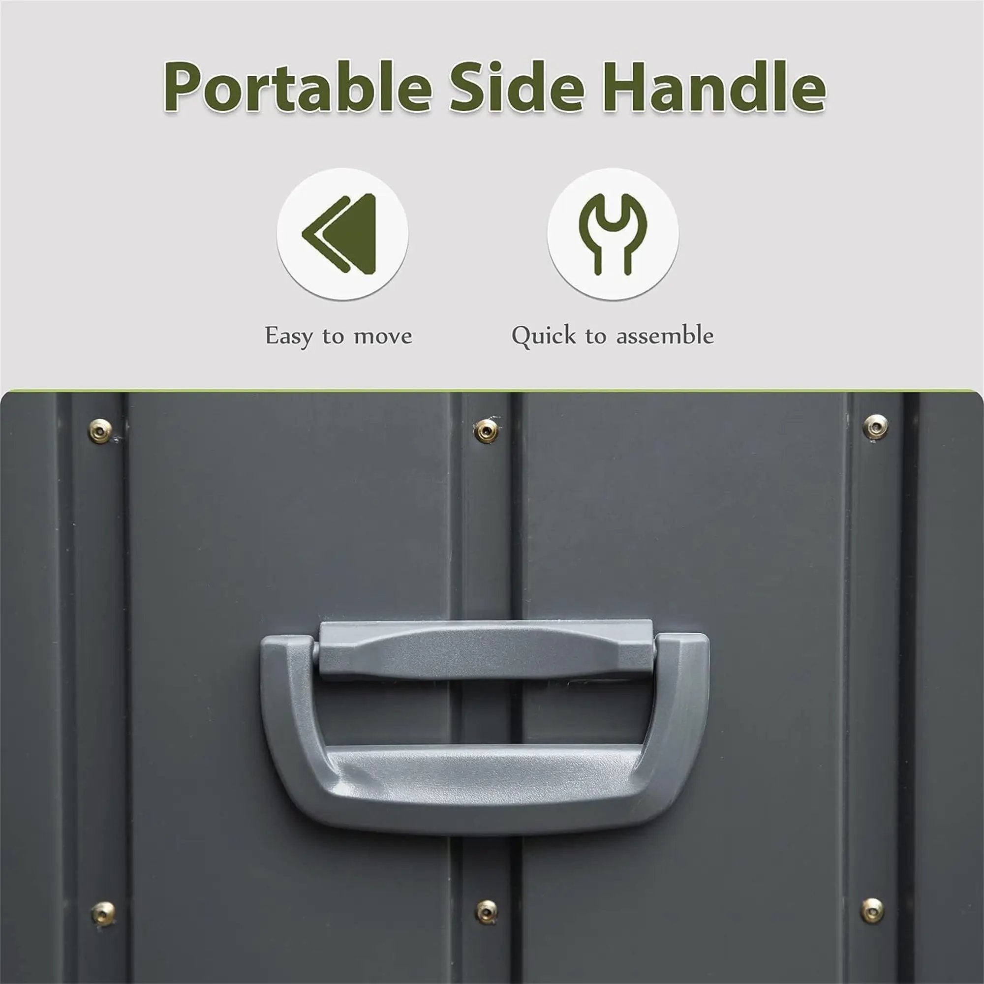 150 Gallon Outdoor Storage Deck Box Waterproof by HouseOfZazla