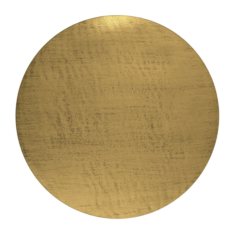 Johnsen - Morse Pattern Accent Table - Antique Brass by HouseOfZazla