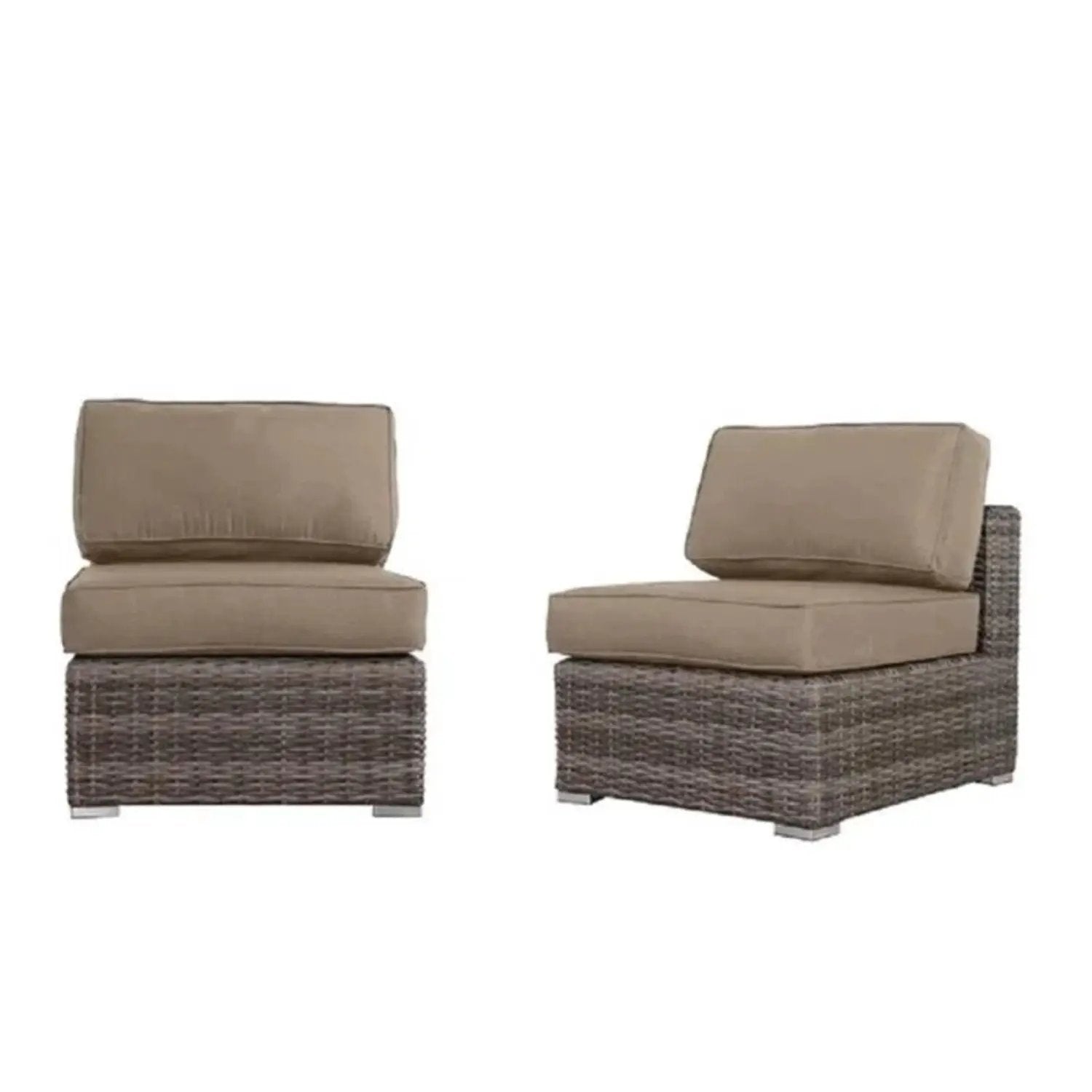 Outdoor Wicker Seating Group With Cushions by Unique Piece Furniture