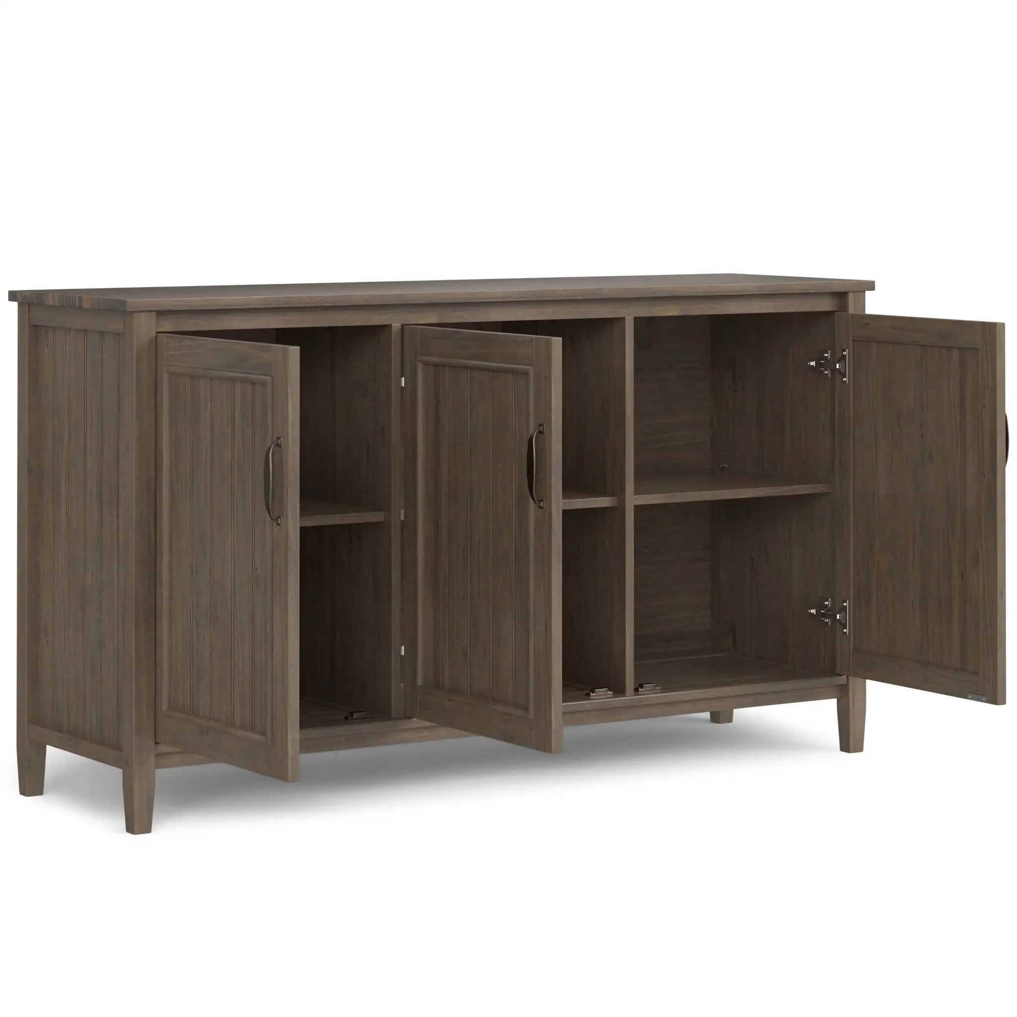 Lev - Wide Storage Cabinet - Smoky Brown by HouseOfZazla