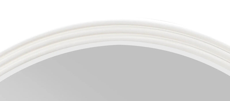 Carena - Round Mirror - Gray by HouseOfZazla