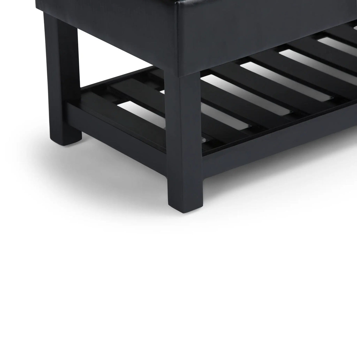 Saxon - Upholstered Transitional Storage Ottoman Bench by HouseOfZazla